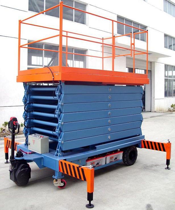 湖北助力行走剪叉式高空作业平台